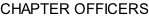 Chapter Officers